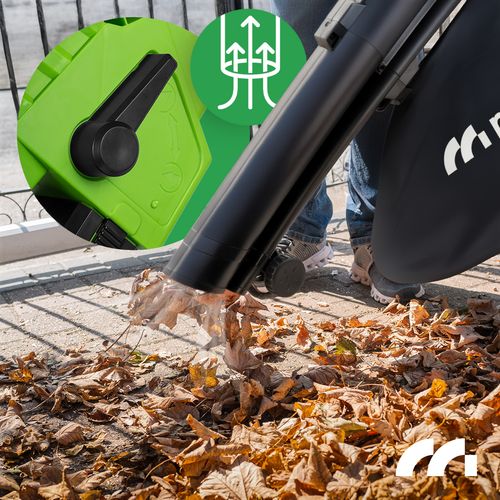 Dmuchawa do Liści Elektryczna Ogrodowa Odkurzacz Rozdrabniacz 3500W 270km/h na Arena.pl