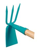 TUCHMET Motyka z trójzębem spiczastym z trzonkiem 1,3 m