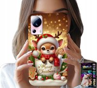 ETUI DO XIAOMI 13 LITE - RENIFEREK SŁODKI RENIFER ŚWIĄTECZNE WZÓR