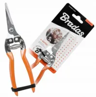 Sekator ogrodowy prosty ostrze mijające do ogrodu norzyce stalowe