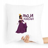 Poduszka Prezent Dla Dziewczyny Moja Królowa Z Nadrukiem Ze Zdjęciem