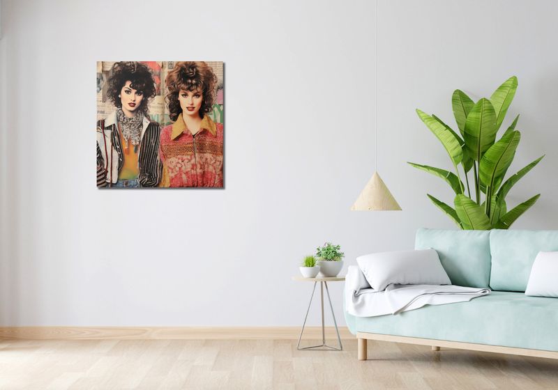 Obraz 70x70cm Ikony Stylu'80 zdjęcie 2