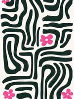 Plakat 60x80cm Kreski Minimalistyczny , Wnętrza Styl Skandynawski, Boho