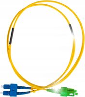 PATCHCORD ŚWIATŁOWODOWY GETFORT SM SC/UPC-SC/APC DUPLEX 3M
