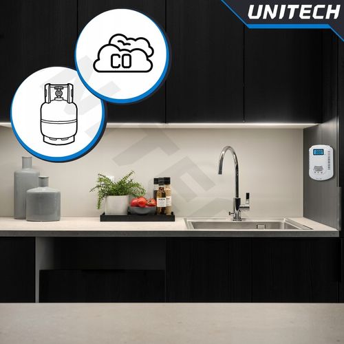 CERTYFIKOWANY CZUJNIK CZADU GAZU TLENKU WĘGLA PPM WYKRYWA CO ALARM na Arena.pl