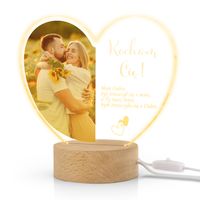 PREZENT na Walentynki LAMPKA LED dla niej dla niego DEDYKACJA GRAWER