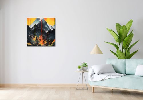 Obraz 60x60cm Górska Alchemia na Arena.pl