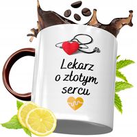 Kubek Bordowy Dla Doktora Na Urodziny Prezent Z Nadrukiem Ze Zdjęciem