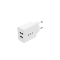 Unitek Ładowarka 2*USB-A 12 W biała