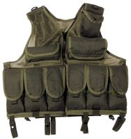 KAMIZELKA  US Netzeinsatz oliwkowa