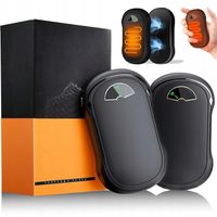 PODGRZEWACZ DO RĄK 2W1 POWERBANK 10000MAH ELEKTRYCZNY SZYBKIE ŁADOWANIE USB