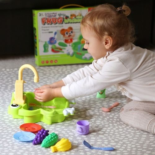 ZLEWOZMYWAK ZLEW DLA DZIECI KUCHNIA Z WODĄ INTERAKTYWNY KRAN PRAWDZIWA WODA na Arena.pl