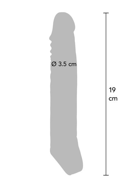 Extension Sleeve Large Transparent zdjęcie 4