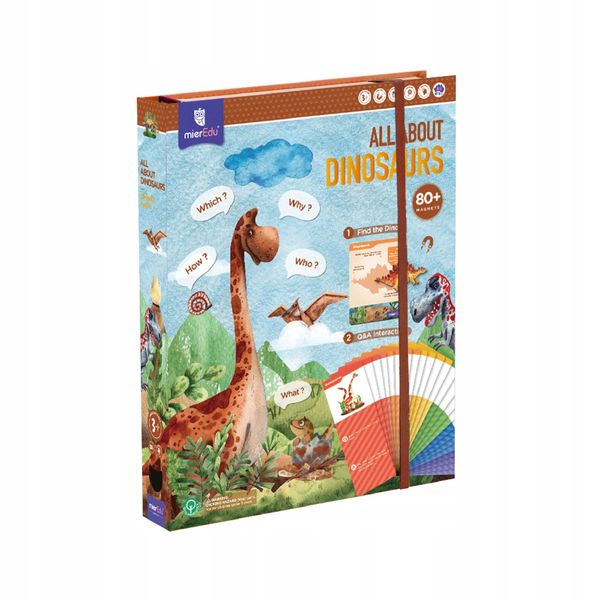 Magnetic educational game - All about Dinosaurs zdjęcie 1