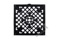 KRATKA WENTYLACYJNA NR 13 KWADRATOWA PIĘKNA ŻELIWNA KOMINKOWA ZEWNĘTRZNA WEWNĘTRZNA SIATKA KRATA RUSZT