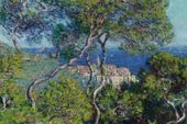Plakat 30x20cm Bordighera, Monet Vintage do Salonu