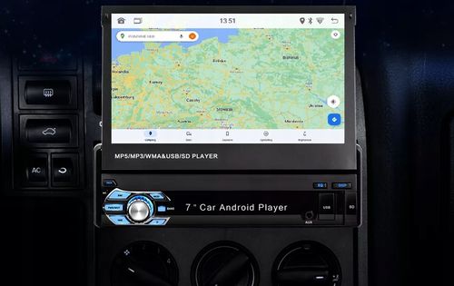 Radio samochodowe 1DIN MULTIMEDIALNE 7 cali ANDROID 12 BT kamera na Arena.pl