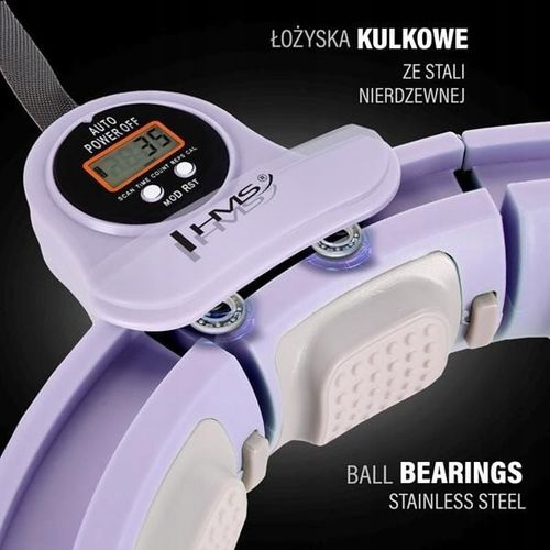 HULA HOP Z OBCIAZENIEM HMS HULA HOP ODCHUDZAJACE Z MAGNESAMI + LICZNIK na Arena.pl