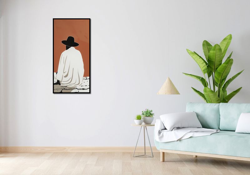 Plakat 50x100cm Rozmyślania w Oddali zdjęcie 4