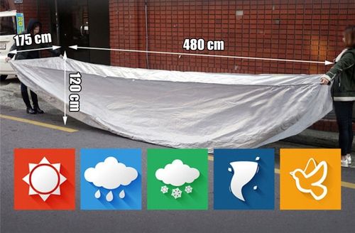 POKROWIEC NA SAMOCHÓD WODOODPORNY DUŻY PLANDEKA NA AUTO na Arena.pl