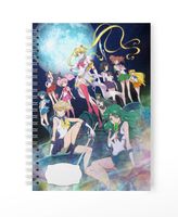 Zeszyt A5 100 stron w kratkę Sailor Moon