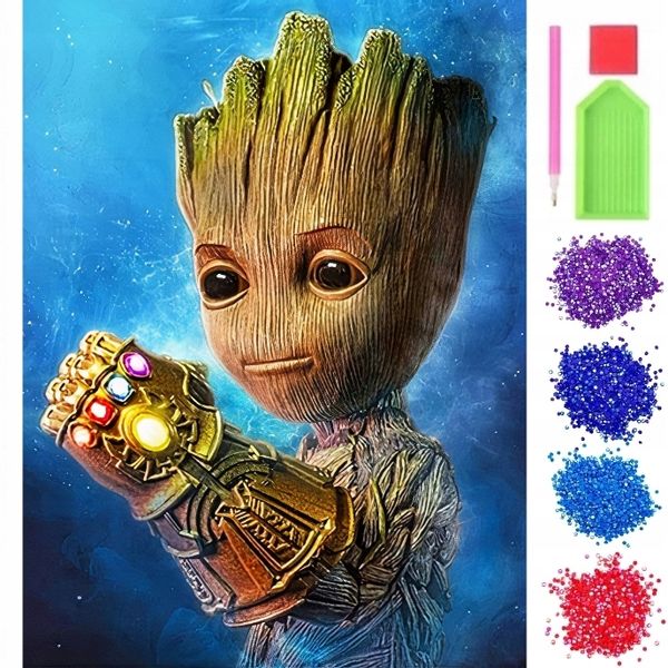 HAFT DIAMENTOWY MOZAIKA DIAMENTOWA 5D GROOT zdjęcie 1