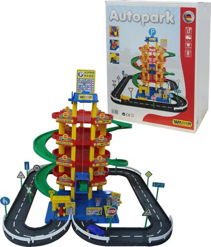 WADER 38104 Parking 5-poziomowy z drogą i samochodami na Arena.pl