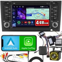 RADIO SAMOCHODOWE do AUDI A6 1997-2006 S6 RS6 ANDROID CARPLAY WIFI GPS 4GB