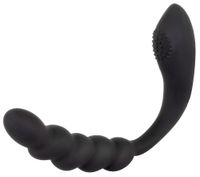 wibrator analny giętki black velvets silikonowy usb 26 cm