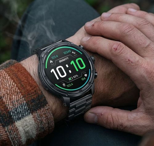 smartwatch gravity czarny pasek + bransoleta gt41-2 na Arena.pl