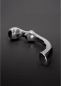 steel masażer punktu g stal nierdzewna zakrzywiony model