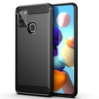 Futerał CARBON do SAMSUNG A21S czarny