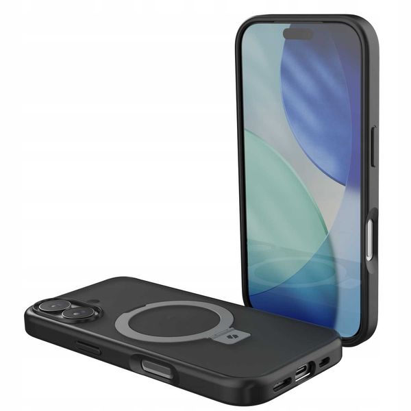 Spacecase Ring Pro Iphone 17 Black zdjęcie 5