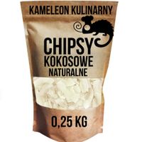 KAMELEON KULINARNY CHIPSY KOKOSOWE NATURALNE 250g