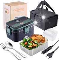 1000ML 16000MAH SMART LUNCH BOX ELEKTRYCZNY CIEPŁY POSIŁEK ZAWSZE POD RĘKĄ