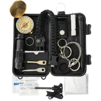 Zestaw survivallowy 35w1 przetrwania niezbędnik wojskowy turystyczny