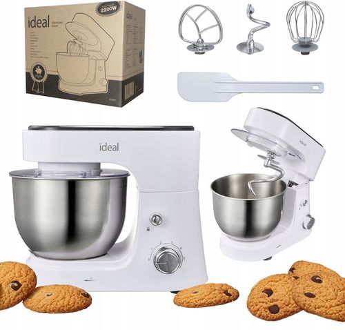 ROBOT KUCHENNY PLANETARNY WIELOFUNKCYJNY MIKSER IDEAL2901 ELDOM MOCNY 2200W na Arena.pl