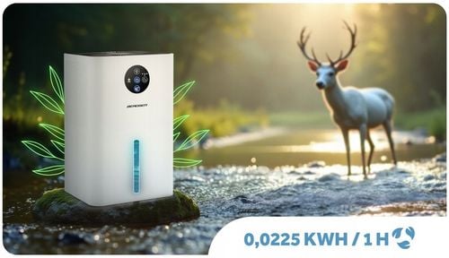 OSUSZACZ POWIETRZA POCHŁANIACZ WILGOCI CICHY 34dB LED Berdsen 1,8L na Arena.pl