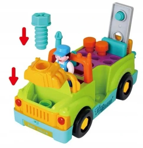 Auto samochód do rozkręcania i skręcania narzędzia zestaw prezent dzieci na Arena.pl