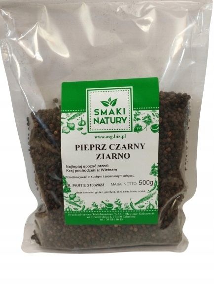 Pieprz Czarny ZIARNO - 500g zdjęcie 2