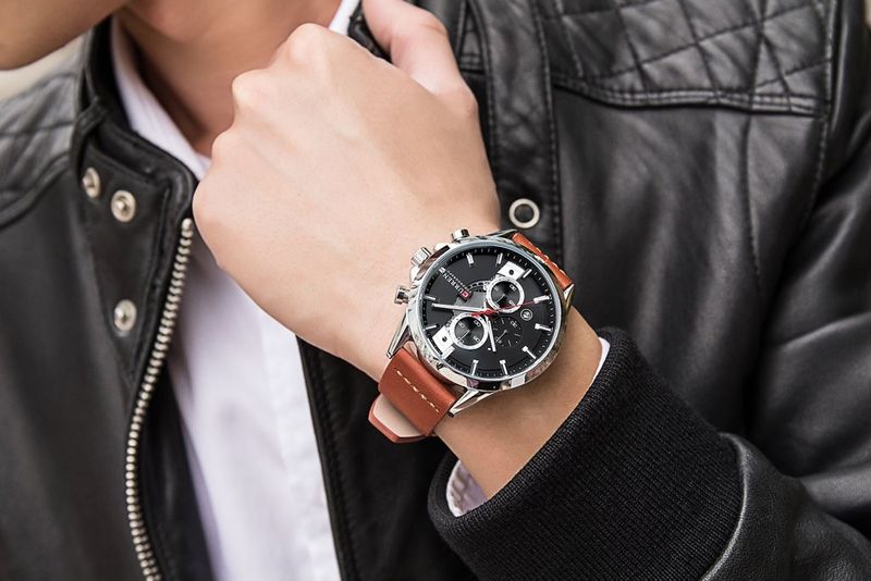 ZEGAREK MĘSKI CURREN 8325 (zc024b) - CHRONOGRAF zdjęcie 5