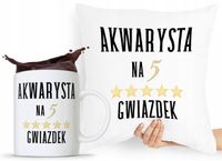 Dla Akwarysty Zestaw Poduszka + Kubek Prezent Z Nadrukiem Ze Zdjęciem