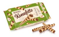 Roshen Konafetto rurki waflowe z nadzieniem orzechowym 140 g