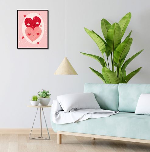 Plakat 40x50cm Ciepło Serca na Arena.pl