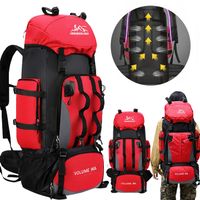 DUŻY PLECAK TURYSTYCZNY 90L Wodoodporny Biwak Podróż Uniwersalny Bagaż