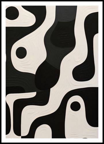 Plakat 70x100cm Kontrastowa Harmonia na Arena.pl