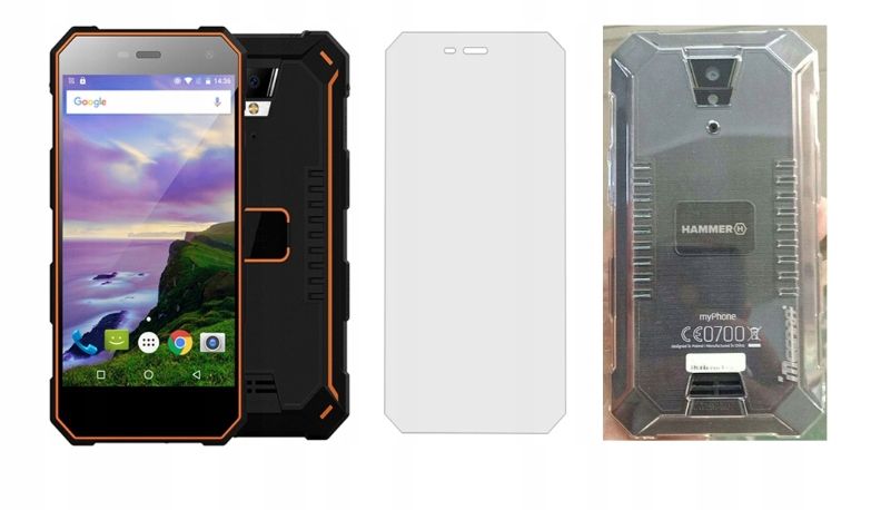 Szkło Hartowane + Etui Silikon Do Hammer Energy 5 zdjęcie 1