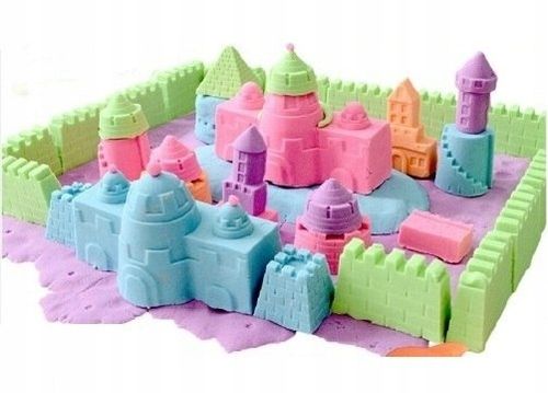 Piasek Kinetyczny 3kg Zestaw Dla Dziecka Basen Foremki Foremki Na Prezent na Arena.pl