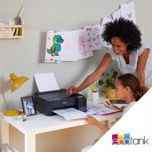 Urządzenie DRUKARKA EPSON EcoTank Tani Druk KOLOR WiFi SMART USB + TUSZE na Arena.pl