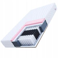 Materac KLASY PREMIUM 80 x 200 x 28cm H3, H4 WYSOKI PAMIĘĆ KSZTAŁTU KOKOS